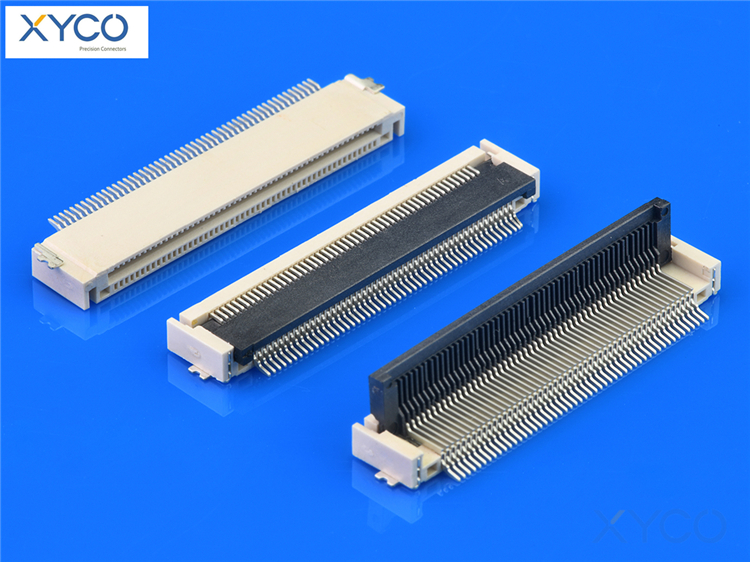 1.0mm H2.6 前掀后插式fpc連接器 1.0mm H2.6 前掀后插式fpc連接器